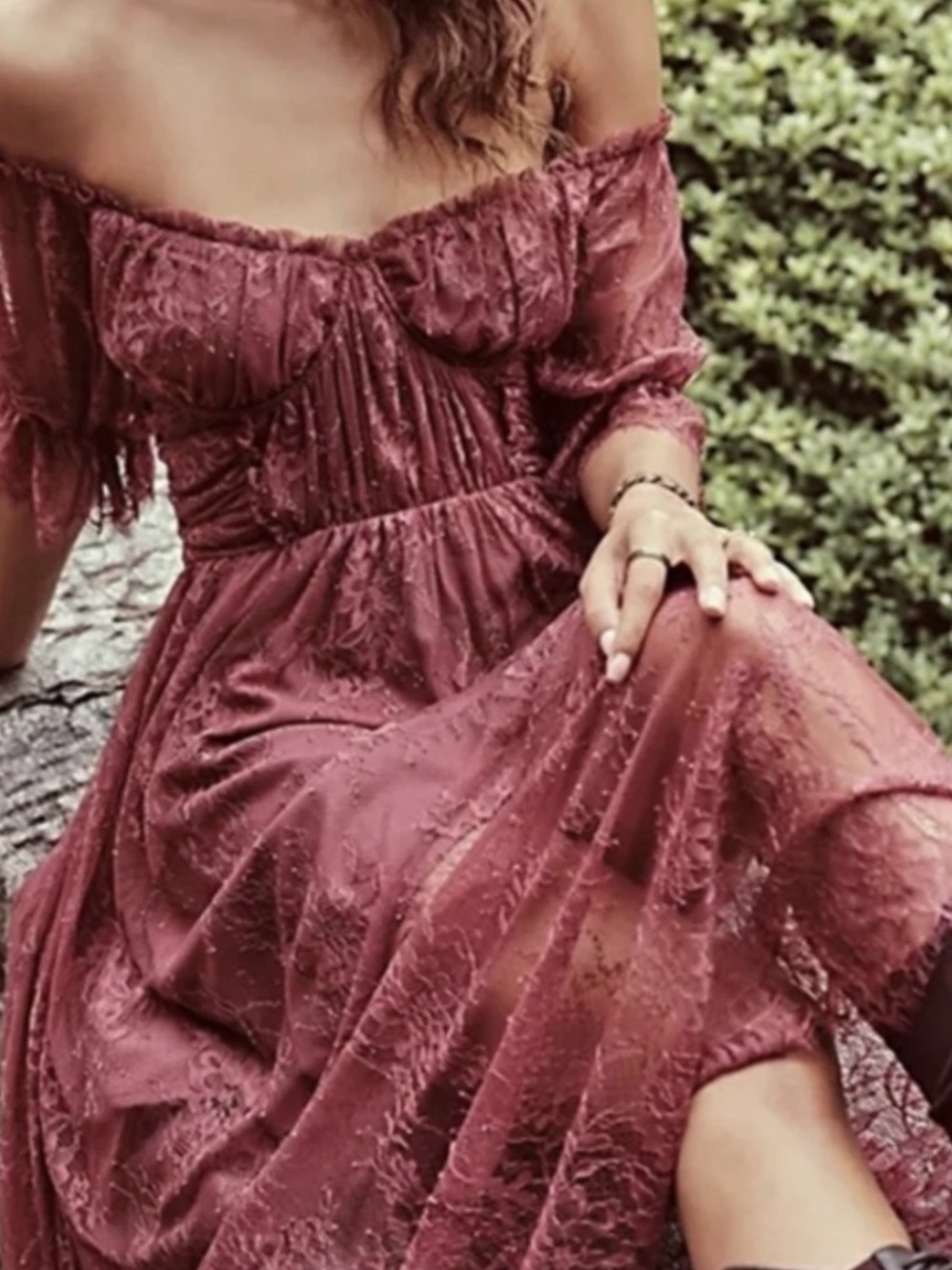 NWT Free People Dear Jane Midi Dress